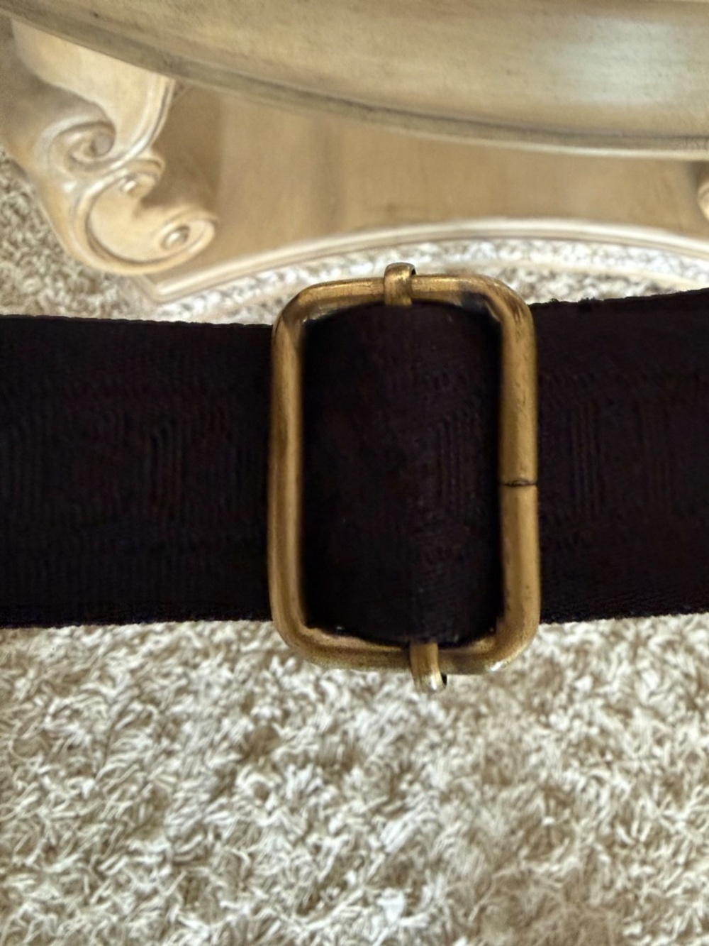 Vtg Coach Signature Jacquard Black Flat File/Utility Belt Bag Circa 2003–2007 - Picture 9 of 16